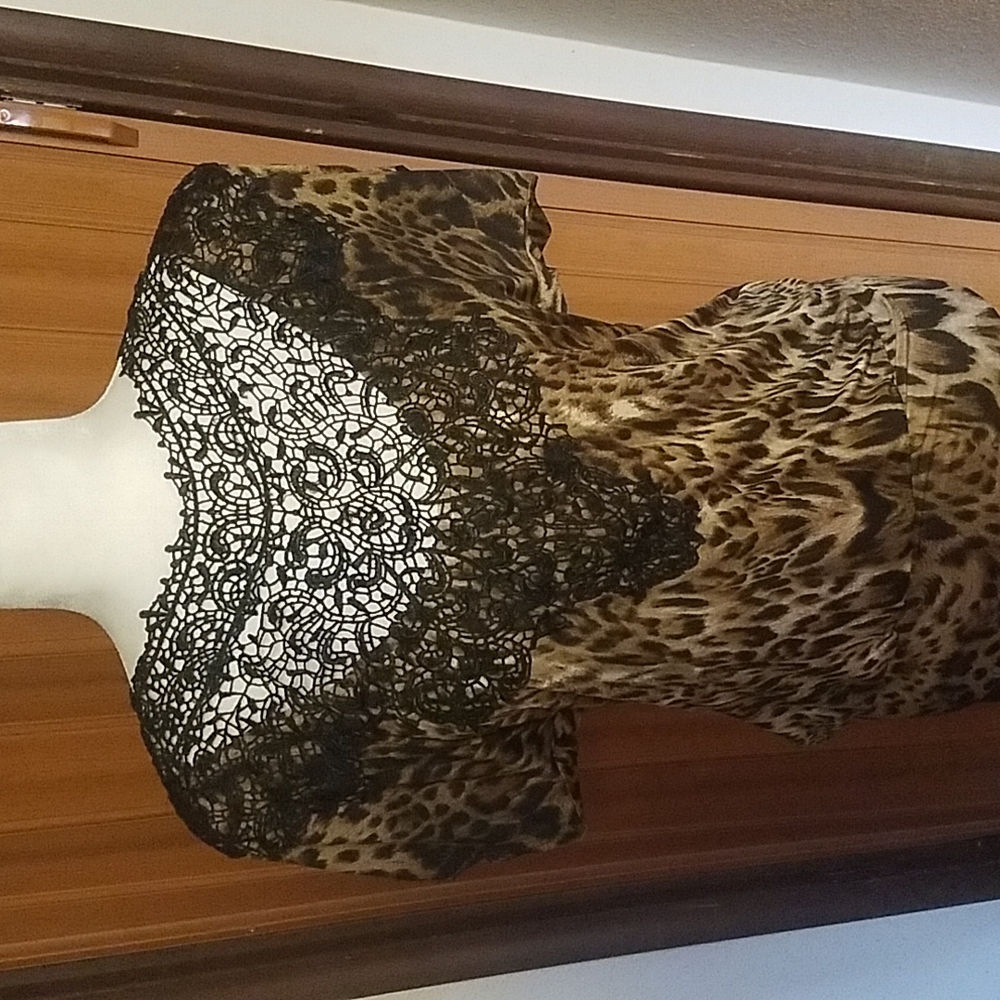 SABORA LEOPARD DRESS - Picture 2 of 6